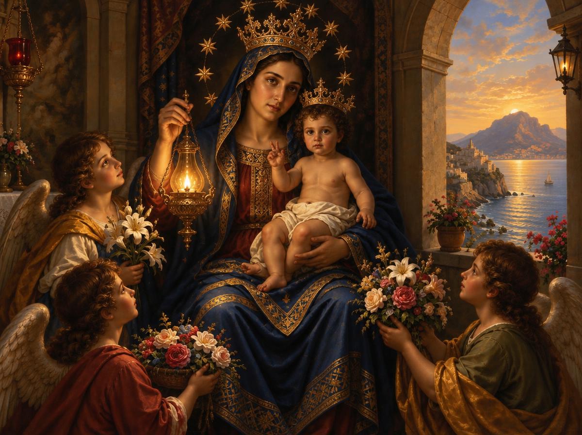 Madonna della Luce (Our Lady of Light, Palermo, Sicily) Novena